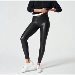 SPANXshape Faux Leather Leggings